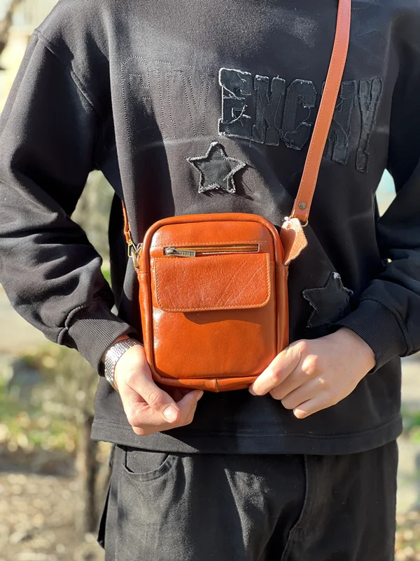 کیف رودوشی چرم ماهر مدل MA-191